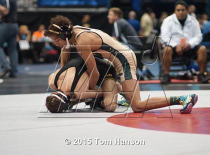Thumbnail 1 in CHSAA State Wrestling Championships (Day 2) photogallery.