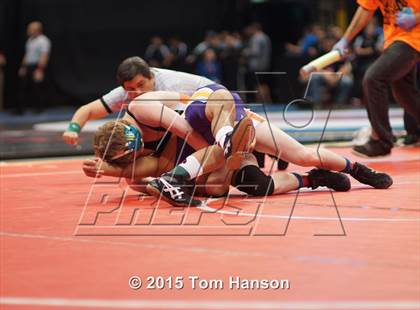 Thumbnail 1 in CHSAA State Wrestling Championships (Day 2) photogallery.