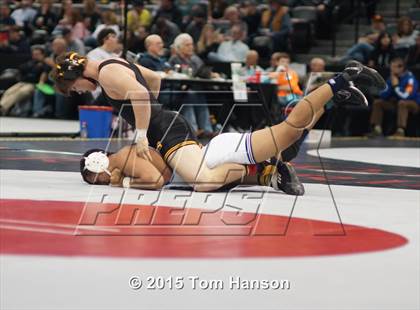 Thumbnail 1 in CHSAA State Wrestling Championships (Day 2) photogallery.