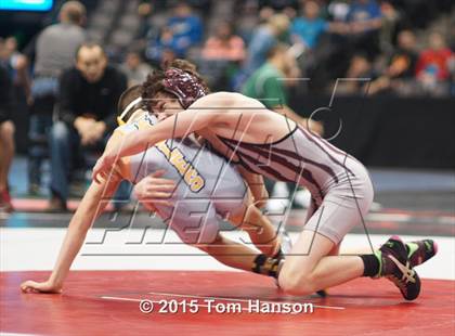 Thumbnail 1 in CHSAA State Wrestling Championships (Day 2) photogallery.