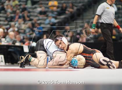 Thumbnail 1 in CHSAA State Wrestling Championships (Day 2) photogallery.