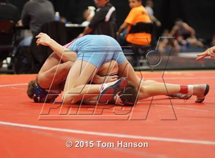Thumbnail 1 in CHSAA State Wrestling Championships (Day 2) photogallery.