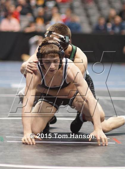 Thumbnail 2 in CHSAA State Wrestling Championships (Day 2) photogallery.