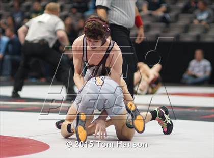 Thumbnail 1 in CHSAA State Wrestling Championships (Day 2) photogallery.