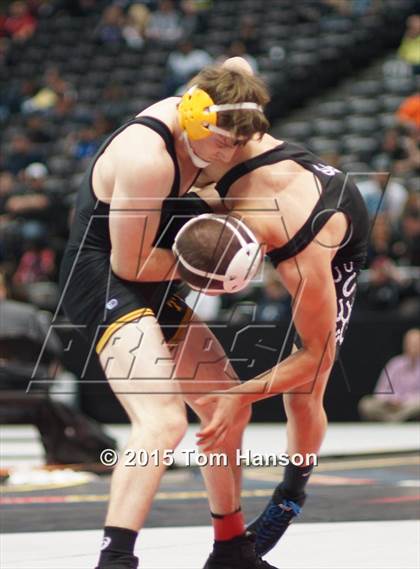 Thumbnail 1 in CHSAA State Wrestling Championships (Day 2) photogallery.