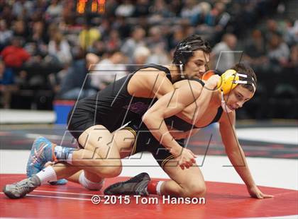 Thumbnail 2 in CHSAA State Wrestling Championships (Day 2) photogallery.