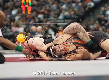 Thumbnail 1 in CHSAA State Wrestling Championships (Day 2) photogallery.
