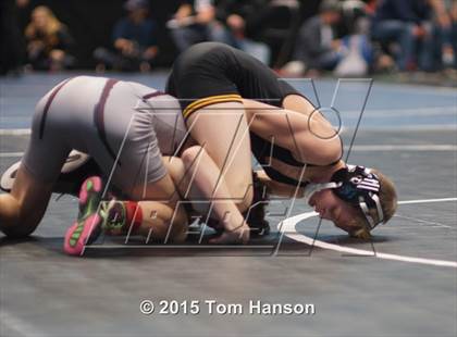 Thumbnail 1 in CHSAA State Wrestling Championships (Day 2) photogallery.