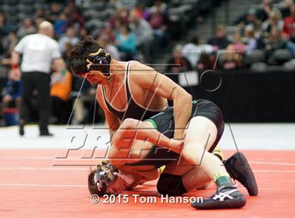 Thumbnail 1 in CHSAA State Wrestling Championships (Day 2) photogallery.