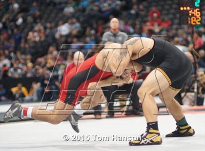 Thumbnail 1 in CHSAA State Wrestling Championships (Day 2) photogallery.