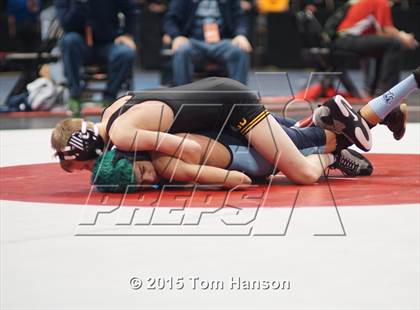 Thumbnail 1 in CHSAA State Wrestling Championships (Day 2) photogallery.
