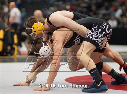 Thumbnail 3 in CHSAA State Wrestling Championships (Day 2) photogallery.