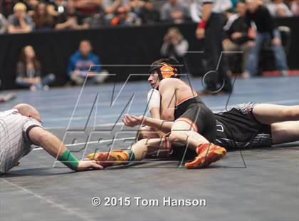 Thumbnail 1 in CHSAA State Wrestling Championships (Day 2) photogallery.
