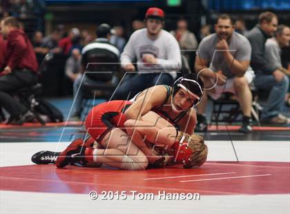 Thumbnail 1 in CHSAA State Wrestling Championships (Day 2) photogallery.