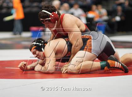 Thumbnail 1 in CHSAA State Wrestling Championships (Day 2) photogallery.