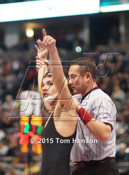 Thumbnail 1 in CHSAA State Wrestling Championships (Day 2) photogallery.