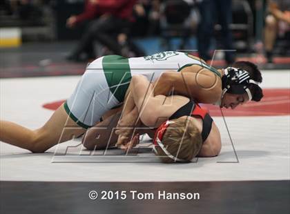 Thumbnail 2 in CHSAA State Wrestling Championships (Day 2) photogallery.