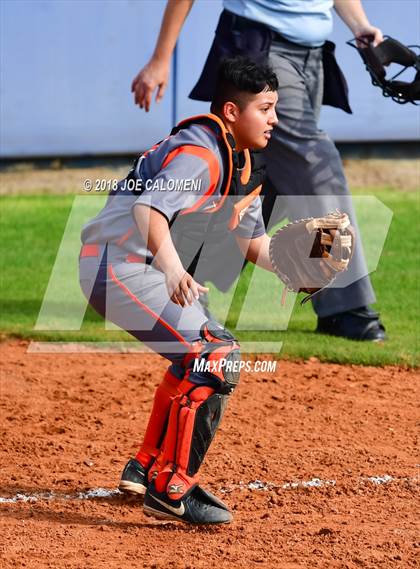 Thumbnail 3 in Martin vs Burbank (SAISD Softball Tournament) photogallery.