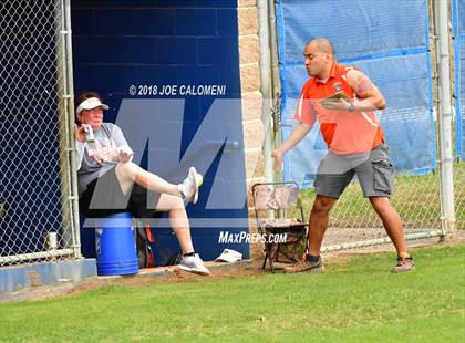 Thumbnail 3 in Martin vs Burbank (SAISD Softball Tournament) photogallery.