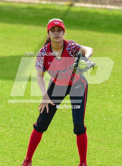 Thumbnail 1 in Martin vs Burbank (SAISD Softball Tournament) photogallery.