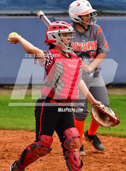 Thumbnail 3 in Martin vs Burbank (SAISD Softball Tournament) photogallery.