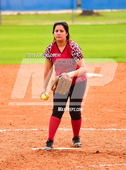 Thumbnail 3 in Martin vs Burbank (SAISD Softball Tournament) photogallery.