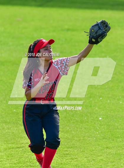Thumbnail 3 in Martin vs Burbank (SAISD Softball Tournament) photogallery.
