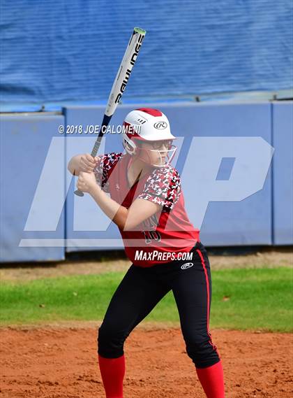 Thumbnail 3 in Martin vs Burbank (SAISD Softball Tournament) photogallery.