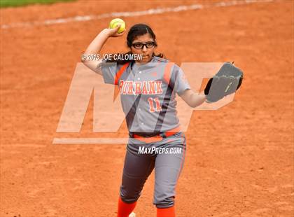 Thumbnail 1 in Martin vs Burbank (SAISD Softball Tournament) photogallery.