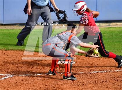 Thumbnail 2 in Martin vs Burbank (SAISD Softball Tournament) photogallery.