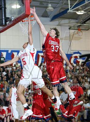 Thumbnail 2 in Modesto Christian vs. St. Mary's (CIF NorCal Regional D4 Final) photogallery.