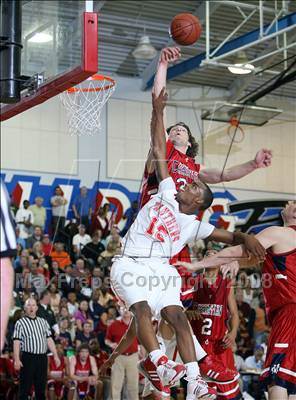 Thumbnail 1 in Modesto Christian vs. St. Mary's (CIF NorCal Regional D4 Final) photogallery.