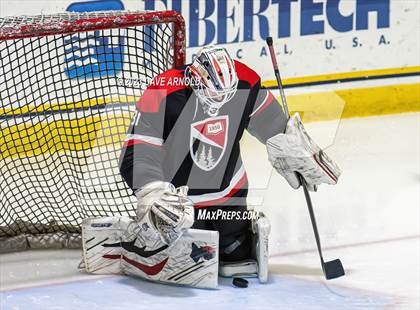 Thumbnail 2 in Frederick Gunn vs. Mount St. Charles (True Hockey Prep Cup) photogallery.