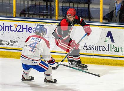 Thumbnail 1 in Frederick Gunn vs. Mount St. Charles (True Hockey Prep Cup) photogallery.