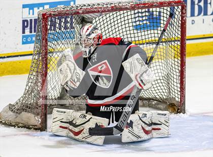 Thumbnail 1 in Frederick Gunn vs. Mount St. Charles (True Hockey Prep Cup) photogallery.