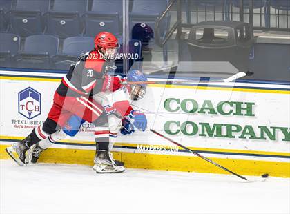 Thumbnail 2 in Frederick Gunn vs. Mount St. Charles (True Hockey Prep Cup) photogallery.