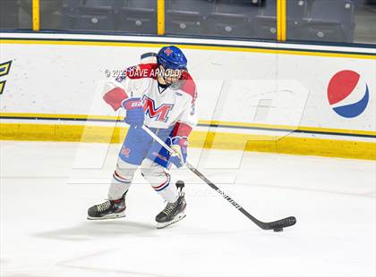 Thumbnail 2 in Frederick Gunn vs. Mount St. Charles (True Hockey Prep Cup) photogallery.