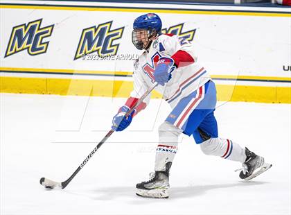 Thumbnail 3 in Frederick Gunn vs. Mount St. Charles (True Hockey Prep Cup) photogallery.