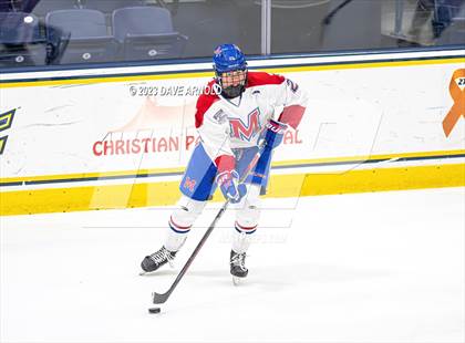 Thumbnail 1 in Frederick Gunn vs. Mount St. Charles (True Hockey Prep Cup) photogallery.