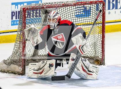 Thumbnail 3 in Frederick Gunn vs. Mount St. Charles (True Hockey Prep Cup) photogallery.