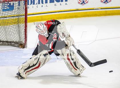Thumbnail 1 in Frederick Gunn vs. Mount St. Charles (True Hockey Prep Cup) photogallery.