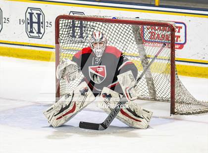 Thumbnail 1 in Frederick Gunn vs. Mount St. Charles (True Hockey Prep Cup) photogallery.