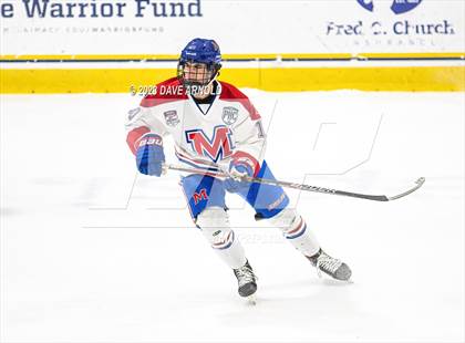 Thumbnail 3 in Frederick Gunn vs. Mount St. Charles (True Hockey Prep Cup) photogallery.