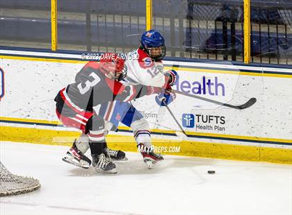 Thumbnail 1 in Frederick Gunn vs. Mount St. Charles (True Hockey Prep Cup) photogallery.
