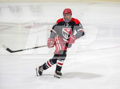 Thumbnail 2 in Frederick Gunn vs. Mount St. Charles (True Hockey Prep Cup) photogallery.