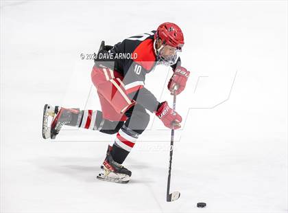 Thumbnail 1 in Frederick Gunn vs. Mount St. Charles (True Hockey Prep Cup) photogallery.