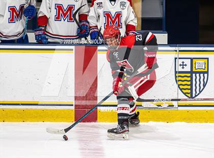 Thumbnail 1 in Frederick Gunn vs. Mount St. Charles (True Hockey Prep Cup) photogallery.