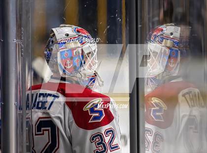 Thumbnail 2 in Frederick Gunn vs. Mount St. Charles (True Hockey Prep Cup) photogallery.