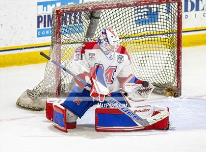 Thumbnail 1 in Frederick Gunn vs. Mount St. Charles (True Hockey Prep Cup) photogallery.