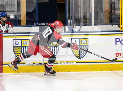 Thumbnail 2 in Frederick Gunn vs. Mount St. Charles (True Hockey Prep Cup) photogallery.
